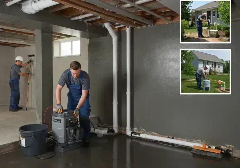 Basement Waterproofing and Flood Prevention process in Webster Groves, MO